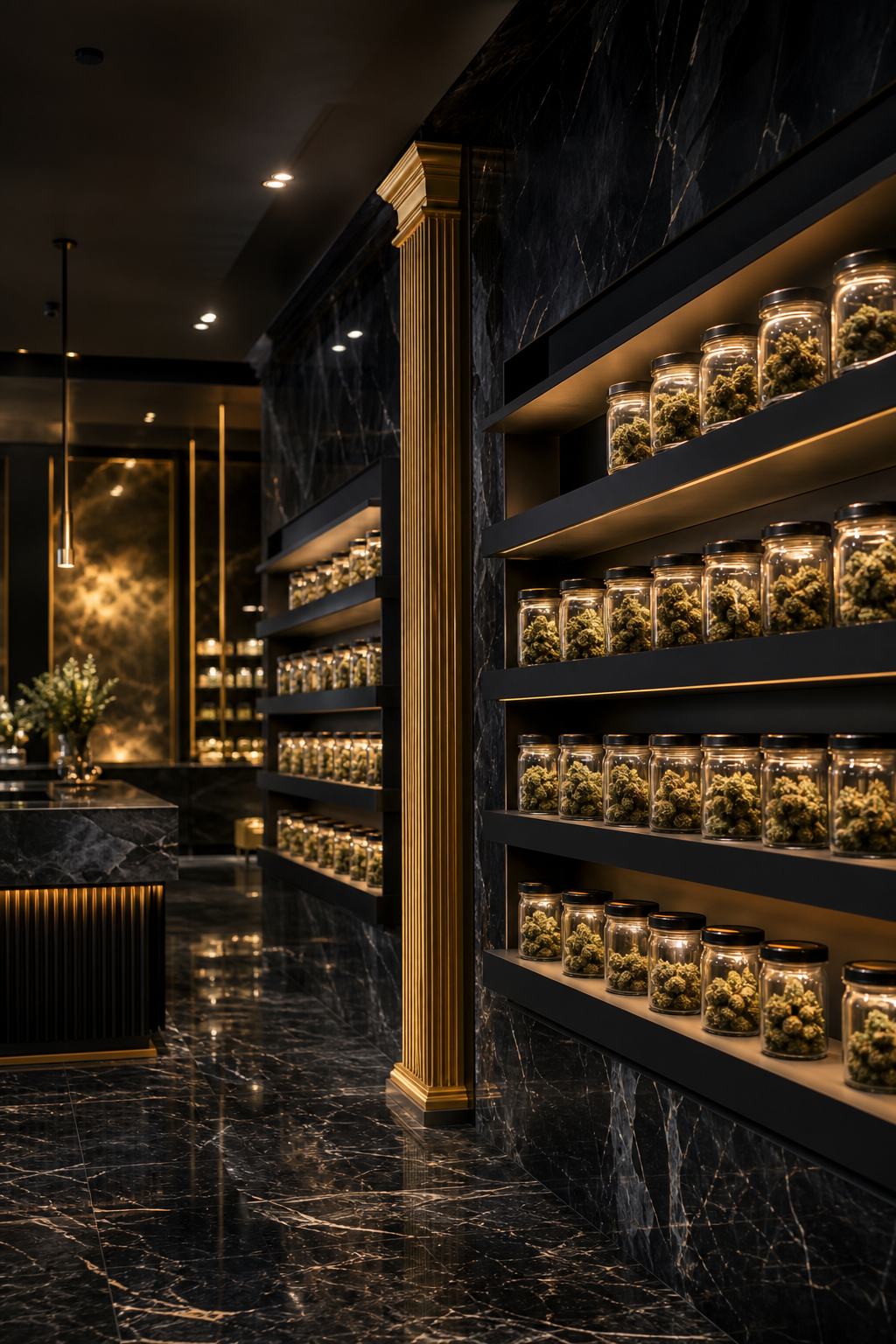 Inside the Apollo dispensary